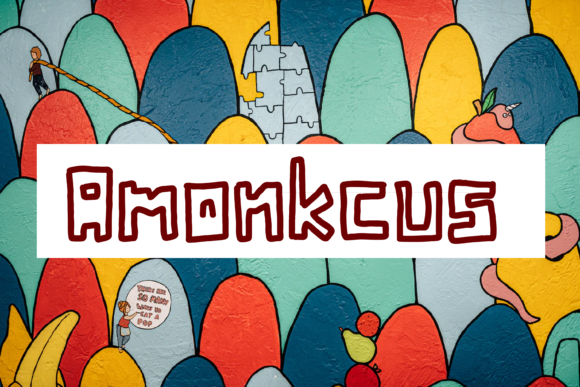 Amonkcus: A Quirky Font for Modern Design