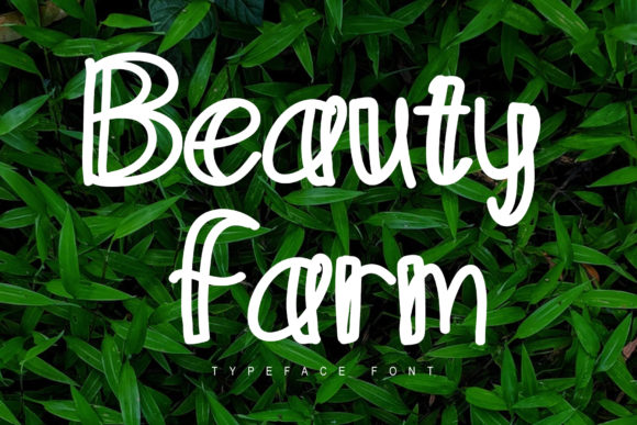Beauty Farm: A Versatile Display Font for Modern Designers