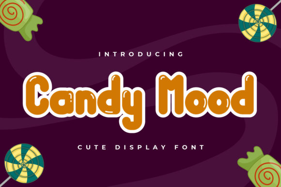 Candy Mood: A Quirky Display Font for Modern Design