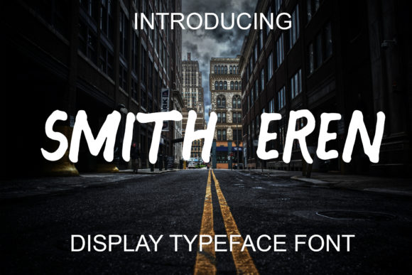 Smith Eren: A Joyful Font for Creative Projects